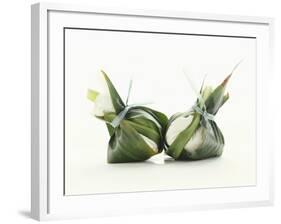 Two Burrata (S. Italian Cheese Speciality)-Luzia Ellert-Framed Photographic Print