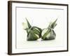 Two Burrata (S. Italian Cheese Speciality)-Luzia Ellert-Framed Photographic Print