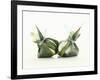 Two Burrata (S. Italian Cheese Speciality)-Luzia Ellert-Framed Photographic Print