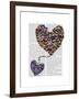 Two Butterfly Hearts-Fab Funky-Framed Art Print