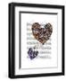 Two Butterfly Hearts-Fab Funky-Framed Art Print