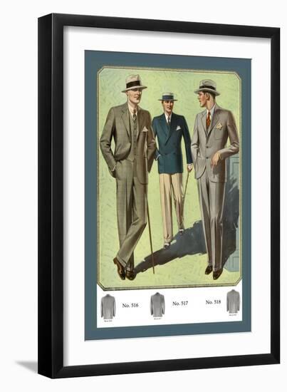 Two-Button Sack-null-Framed Art Print