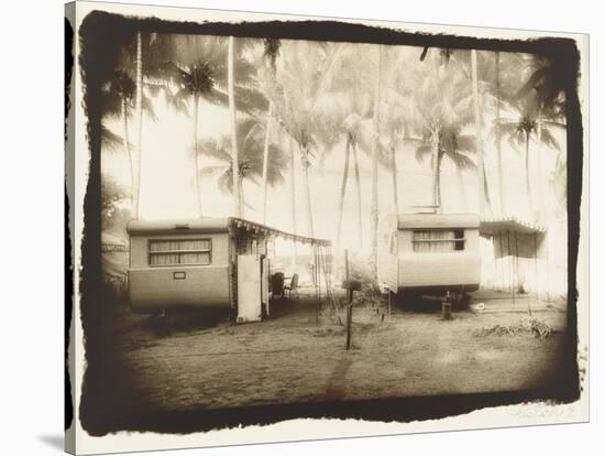 Two caravans, Queensland, Australia-Theo Westenberger-Stretched Canvas