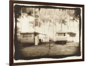 Two caravans, Queensland, Australia-Theo Westenberger-Framed Art Print