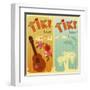 Two Cards For Tiki Bars-elfivetrov-Framed Art Print