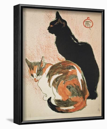 Two Cats, 1894-Théophile Alexandre Steinlen-Framed Art Print