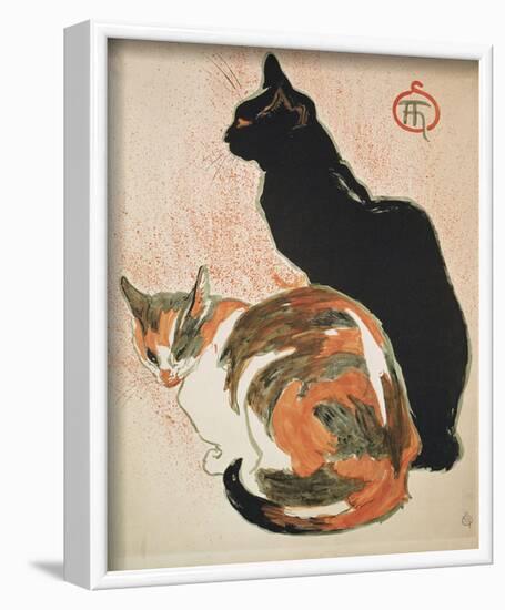 Two Cats, 1894-Théophile Alexandre Steinlen-Framed Art Print