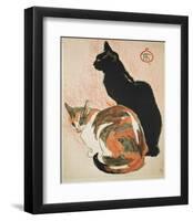 Two Cats, 1894-Théophile Alexandre Steinlen-Framed Art Print