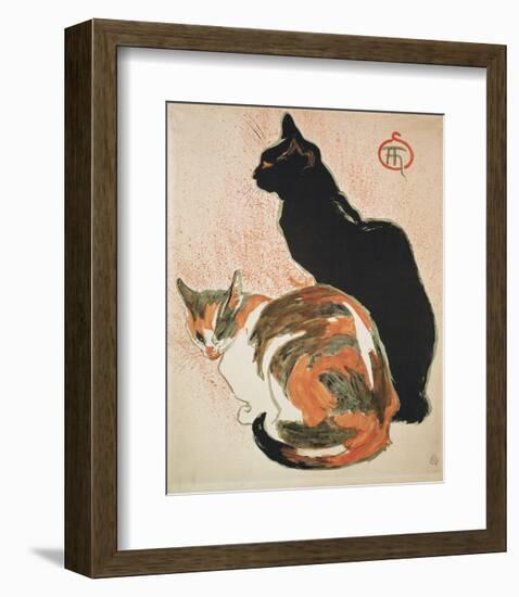 Two Cats, 1894-Théophile Alexandre Steinlen-Framed Art Print