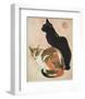 Two Cats, 1894-Théophile Alexandre Steinlen-Framed Art Print