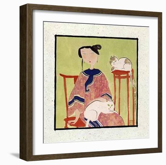 Two Cats-H^ Yongkai-Framed Art Print