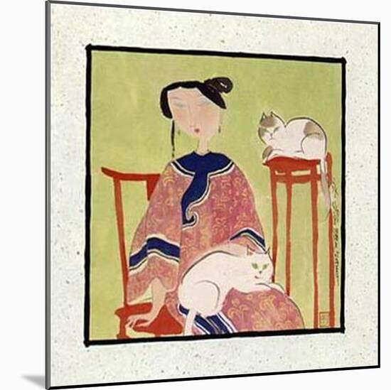 Two Cats-H^ Yongkai-Mounted Art Print