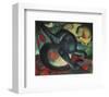 Two Cats-Franz Marc-Framed Art Print