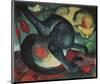 Two Cats-Franz Marc-Mounted Art Print