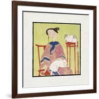 Two Cats-Hu Yongkai-Framed Giclee Print