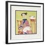 Two Cats-Hu Yongkai-Framed Giclee Print