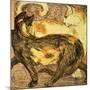 Two Cats-Franz Marc-Mounted Giclee Print