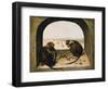 Two Chained Monkeys, 1562-Pieter the Elder Bruegel-Framed Giclee Print