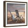 Two chairs at Sunset-TC Chiu-Framed Art Print