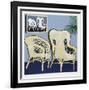 Two Chairs-Hunt Slonem-Framed Limited Edition