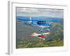 Two Champion Aircraft Citabrias in Flight-Stocktrek Images-Framed Photographic Print