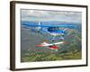 Two Champion Aircraft Citabrias in Flight-Stocktrek Images-Framed Photographic Print