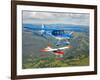 Two Champion Aircraft Citabrias in Flight-Stocktrek Images-Framed Photographic Print