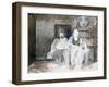 Two Characters, C1825-1877-Henry Bonaventure Monnier-Framed Giclee Print