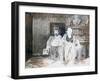 Two Characters, C1825-1877-Henry Bonaventure Monnier-Framed Giclee Print