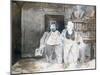 Two Characters, C1825-1877-Henry Bonaventure Monnier-Mounted Giclee Print