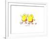 Two Chicks-Jennifer Zsolt-Framed Giclee Print