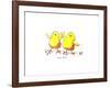 Two Chicks-Jennifer Zsolt-Framed Giclee Print