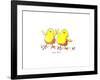 Two Chicks-Jennifer Zsolt-Framed Giclee Print