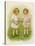 Two Children Compare Their Eggs on the Grass-Ida Waugh-Stretched Canvas