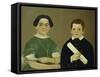 Two Children of Captain Christopher and Mrs. Ruth Andrews-William Matthew Prior-Framed Stretched Canvas