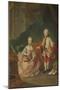 Two Children of Empress Maria Theresa of Austria (1717-80) Leopold (1747-92) (Later Emperor Leopold-Martin II Mytens or Meytens-Mounted Giclee Print