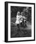 Two Children on a Tricycle, 1911-1912-CW Perry-Framed Giclee Print