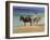 Two Children on Donkeys-Robert Tyndall-Framed Giclee Print