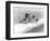 Two Children on the Water-Edward S^ Curtis-Framed Giclee Print