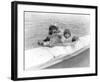 Two Children on the Water-Edward S^ Curtis-Framed Giclee Print