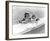 Two Children on the Water-Edward S^ Curtis-Framed Giclee Print