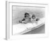 Two Children on the Water-Edward S^ Curtis-Framed Giclee Print