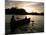 Two Children Sail in the Cocibolca Lake, Managua, Nicaragua-Esteban Felix-Mounted Photographic Print