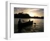 Two Children Sail in the Cocibolca Lake, Managua, Nicaragua-Esteban Felix-Framed Photographic Print