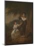 Two Children-Julius Caesar Ibbetson-Mounted Giclee Print