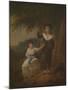 Two Children-Julius Caesar Ibbetson-Mounted Giclee Print