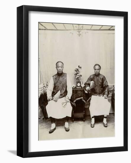 Two Chinese Men-null-Framed Photographic Print
