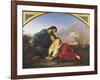 Two Christian Martyrs Sentenced to Execution, 1851-Domenico Morelli-Framed Giclee Print