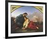 Two Christian Martyrs Sentenced to Execution, 1851-Domenico Morelli-Framed Giclee Print