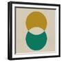 Two Circles II-Eline Isaksen-Framed Art Print